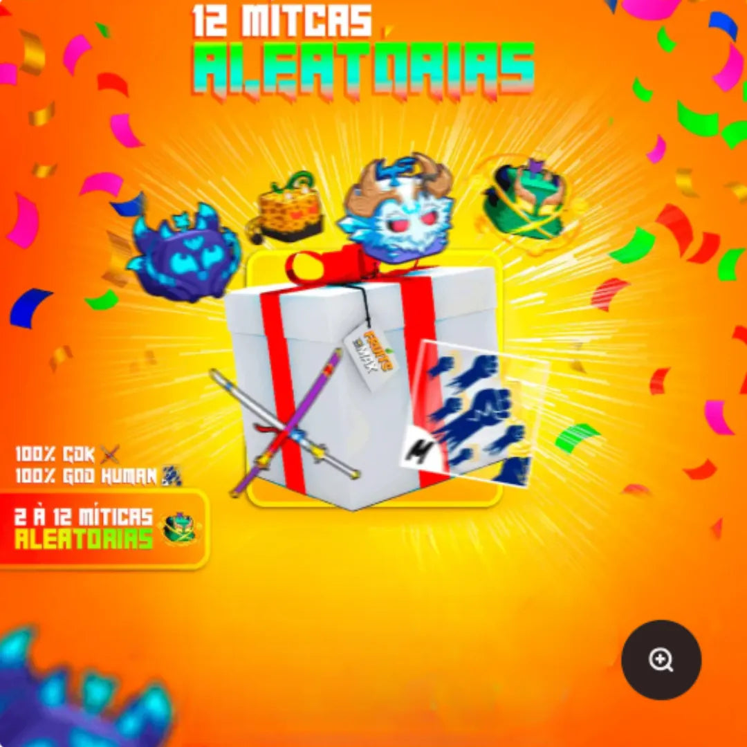 [🎁] - 2 ATÉ 12 MÍTICAS ALEATÓRIAS + CDK + GOD HUMAN - TUDO GARANTIDO!!🤩
